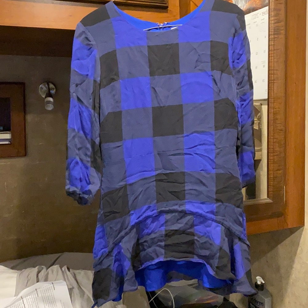 Plaid dress shirt